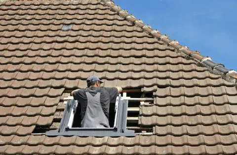 Pose de velux - Steinseltz